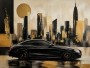 Luxus Wandbild oder Fine Art Print mit urbanem Sportwagenmotiv