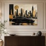 Luxus Wandbild oder Fine Art Print mit urbanem Sportwagenmotiv