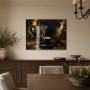 Mokka-Stillleben mit Kaffee, Leinwand und Poster