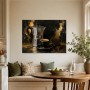 Mokka-Stillleben mit Kaffee, Leinwand und Poster