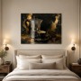Mokka-Stillleben mit Kaffee, Leinwand und Poster