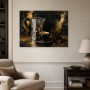 Mokka-Stillleben mit Kaffee, Leinwand und Poster