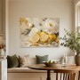 Zitronen und Blüten als Wandbild oder Kunstdruck