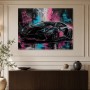 Exotischer Sportwagen als Modernes Wandbild oder Gallery Print