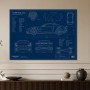 Aston Martin Vantage GT2 als Wandbild oder Kunstdruck