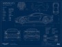 Aston Martin Vantage GT2 als Wandbild oder Kunstdruck
