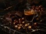 Dunkles Kaffee-Stillleben als Kunstdruck oder Poster