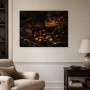 Dunkles Kaffee-Stillleben als Kunstdruck oder Poster