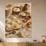 Rustikale Ravioli Stillleben Leinwand oder Fine Art Print