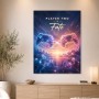 Fate im Lichtspiel, Acrylbild oder Modernes Wandbild