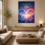 Fate im Lichtspiel, Acrylbild oder Modernes Wandbild