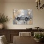 Porsche im urbanen Stil, Modernes Wandbild oder Fine Art Print