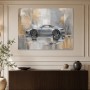 Porsche im urbanen Stil, Modernes Wandbild oder Fine Art Print