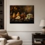 Stillleben mit Birnen und Käse, Kunstdruck oder Gallery Print