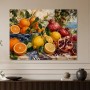 Mediterranes Obststillleben als Fine Art Print und Leinwandbild