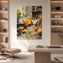 Zitronenfrische Cocktailkunst als Leinwand oder Poster