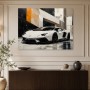 Luxuriöses Sportcoupé als Wandbild oder Acrylbild