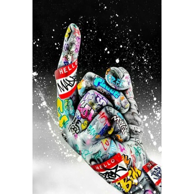Mittelfinger Hand