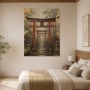 Torii-Pfad im Nebel, Modernes Wandbild oder Fine Art Print