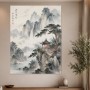 Chinesische Berglandschaft als Wandbild oder Kunstdruck