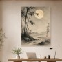 Japanische Tuschelandschaft als Kunstdruck und Fine Art Print
