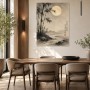 Japanische Tuschelandschaft als Kunstdruck und Fine Art Print