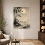 Japanische Tuschelandschaft als Kunstdruck und Fine Art Print
