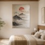 Meditative Berglandschaft als Kunstdruck oder Leinwand