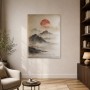 Meditative Berglandschaft als Kunstdruck oder Leinwand