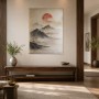 Meditative Berglandschaft als Kunstdruck oder Leinwand