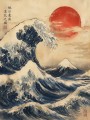 Die Große Welle von Kanagawa als Kunstdruck oder Wandbild