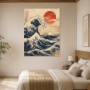 Die Große Welle von Kanagawa als Kunstdruck oder Wandbild