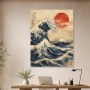 Die Große Welle von Kanagawa als Kunstdruck oder Wandbild