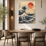 Die Große Welle von Kanagawa als Kunstdruck oder Wandbild