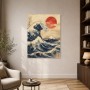 Die Große Welle von Kanagawa als Kunstdruck oder Wandbild