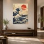 Die Große Welle von Kanagawa als Kunstdruck oder Wandbild