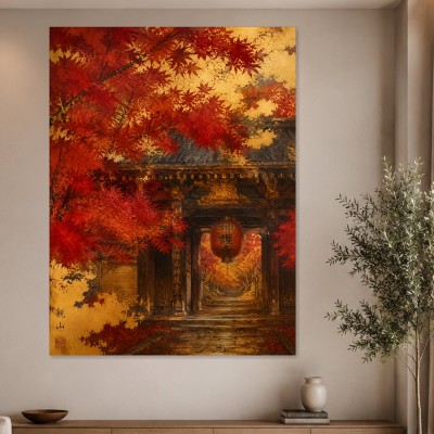 Japanisches Torii Motiv als Leinwand oder Fine Art Print