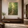 Bambusgarten im Morgenlicht, Wandbild oder Fine Art Print