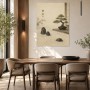 Zen Garten mit Bonsai als Wandbild oder Fine Art Print