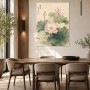 Lotusblüten im Aquarellstil, Kunstdruck oder Wandbild
