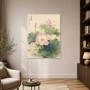 Lotusblüten im Aquarellstil, Kunstdruck oder Wandbild