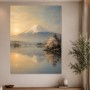 Mount Fuji am See, Leinwand oder Fine Art Print