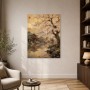 Japanische Tempellandschaft als Wandbild oder Kunstdruck