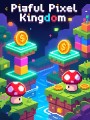 Piaful Pixel Kingdom als Modernes Wandbild oder Poster