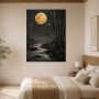 Mondnacht am Fluss, Fine Art Print oder Acrylbild
