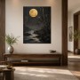 Mondnacht am Fluss, Fine Art Print oder Acrylbild