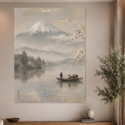 Fuji am Morgen als Fine Art Print oder Leinwandbild