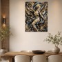 Majestätische Engelsfigur als Kunstdruck oder Leinwandbild