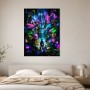 Neon-Jungle mit Player, Leinwand oder Gallery Print