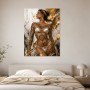 Goldene Göttin, Acrylbild oder Fine Art Print